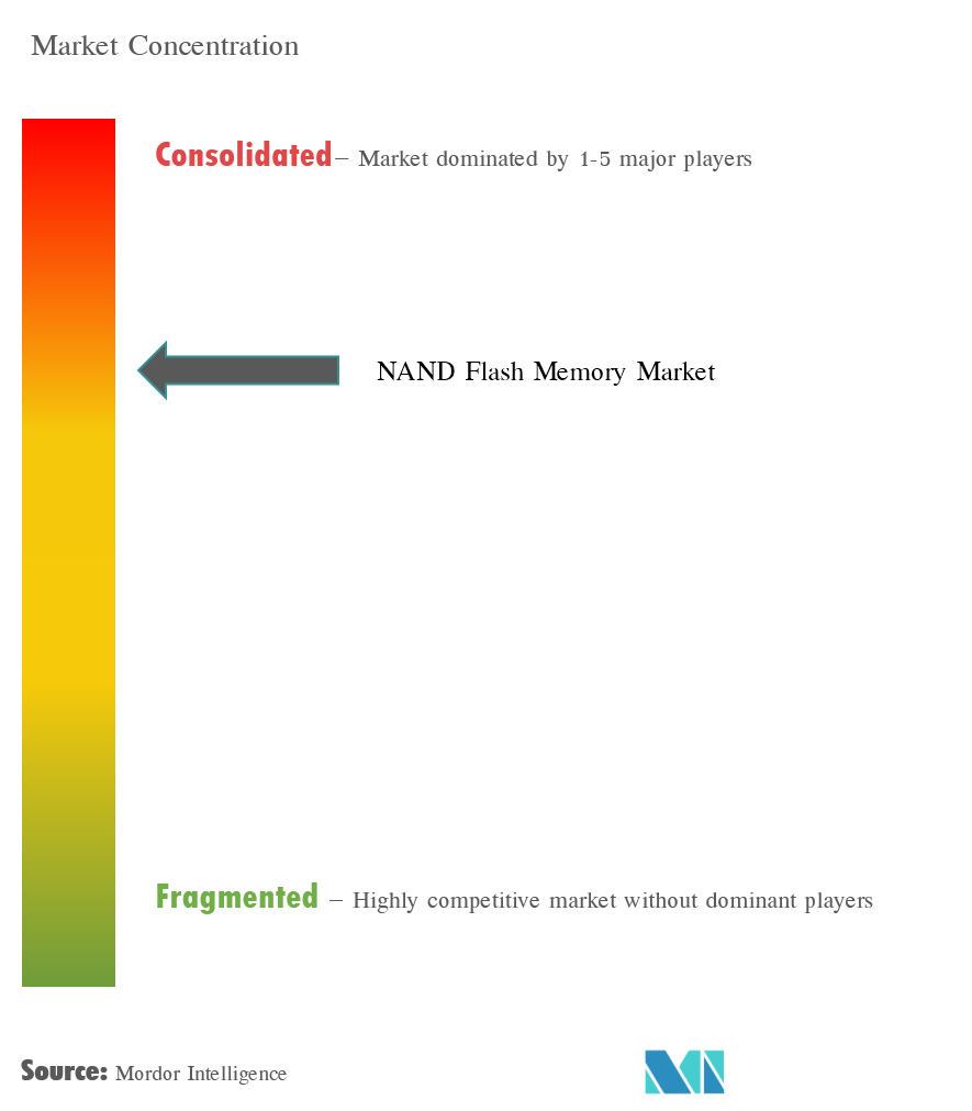 NAND Flash Memory Market Concentration